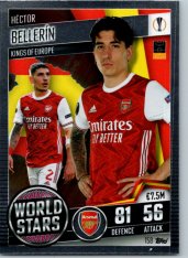 fotbalová kartička 2020-21 Topps Match Attax 101 Champions League World Star 158 Hector Bellerin Arsenal
