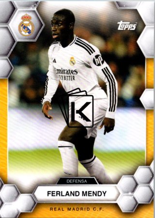 fotbalová kartička 2024-25 Topps Real Madrid CF Fan Set 7 Ferland Mendy