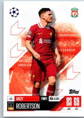 fotbalová kartička 2024-25 Topps Match Attax UEFA Club Competitions  53 Andy Robertson (Liverpool)