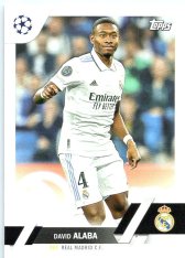 Fotbalová kartička 2022-23 Topps UEFA Club Competitions 82 David Alaba - Real Madrid C.F.