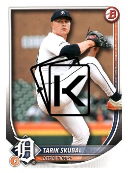 Baseballová karta 2025 Bowman 20 Tarik Skubal, Detroit Tigers
