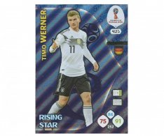Fotbalová kartička Panini Adrenalynl XL World Cup Russia 2018 Rising Star 425 Timo Werner