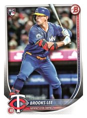 Baseballová karta 2025 Bowman 72 Brooks Lee, Minnesota Twins RC
