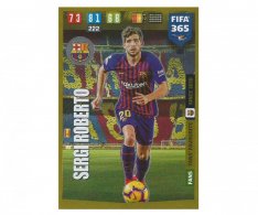 Fotbalová kartička Panini FIFA 365 – 2020 FANS FAVOURITE  101 Sergi Roberto