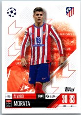fotbalová kartička 2024-25 Topps Match Attax UEFA Club Competitions 116 Alvaro Morata (Atletico de Madrid)