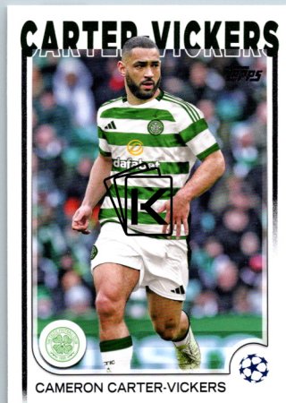fotbalová kartička 2024-25 Topps UEFA Club Competitions Flagship 117 Cameron Carter-Vickers Celtic FC