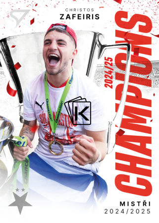 2025-26 SportZoo SK Slavia Praha Champions CH-31 Christos Zafeiris