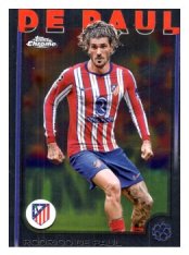 fotbalová kartička 2024-25 Topps Chrome 192 Rodrigo de Paul, Atlético de Madrid