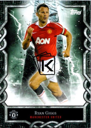 fotbalová kartička 2024-25 Topps Manchester United Fan Set Monolith MO-7 Ryan Giggs