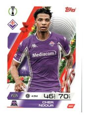 fotbalová kartička 2025-26 Topps Match Attax UCC Winter Collection ACF Florentina 287 Cher Ndour