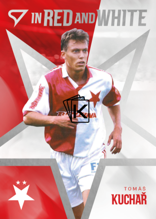 2025-26 SportZoo SK Slavia Praha In Red and White RW-13 Tomáš Kuchař