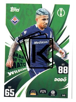 fotbalová kartička 2025-26 Topps Match Attax UCC 340 Dodô (ACF Fiorentina)