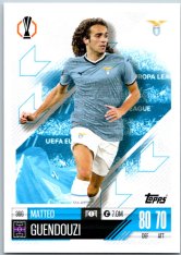 fotbalová kartička 2024-25 Topps Match Attax UEFA Club Competitions 366 Matteo Guendouzi (SS Lazio)