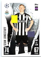 Fotbalová kartička 2023-24 Topps Match Attax UEFA Club Competitions 72	Sean Longstaff Newcastle United