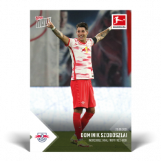 Fotbalová kartička Topps Now 2021-22 Bundesliga 13 Dominik Szoboszlai RB Lipsko
