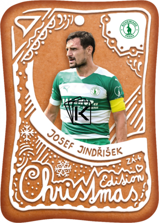 Předprodej fotbalová kartička 2023-SportZoo Fortuna Liga Christmas Edition CH-04 Josef Jindřišek Bohemians Praha