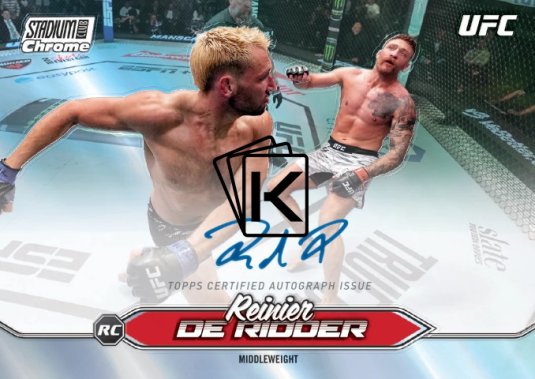 2025 Topps Stadium Club UFC Hobby Box