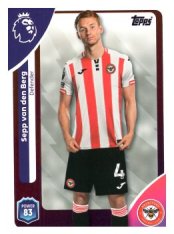fotbalová kartička 2025-26 Topps  Premier League 58 Sepp van den Berg (Brentford)