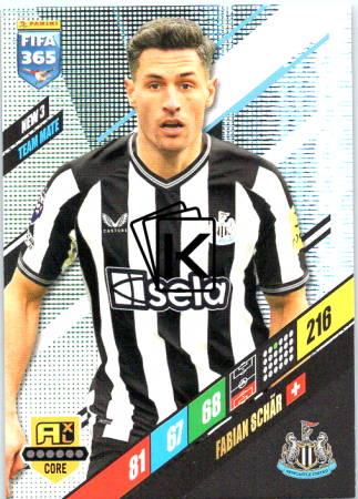 fotbalová karta Panini FIFA 365 2024 Adrenalyn NEW3	Fabian Schär	Newcastle United