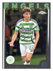 fotbalová kartička 2024-25 Topps Chrome 151 Arne Engels, Celtic FC