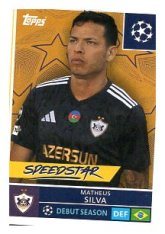 2025-26 Topps Champions League  Qarabağ FK 543 Matheus Silva