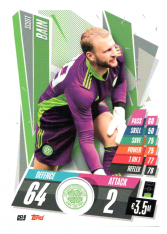 fotbalová kartička Topps Match Attax Champions League 2020-21 CEL9 Scott Bain Celtic Fc