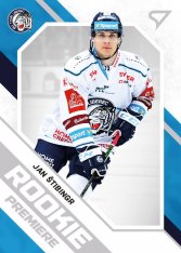 hokejová kartička 2021-22 SportZoo Tipsport Extraliga Serie 2 Rookie Premiere  RP-12 Jan Štibingr HC Bílí Tygři Liberec
