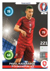 Panini Adrenalyn XL EURO 2016 Team Mate 48 Pavel Kadeřábek Česká Republika
