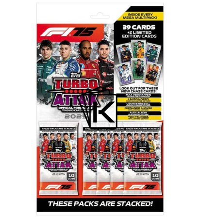 2025 Topps Turbo Attax Formule 1 Mega Multipack