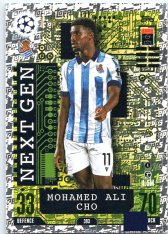 Fotbalová kartička 2023-24 Topps Match Attax UEFA Club Competitions Next Gen 393 Mohamed Ali Cho Real Sociedad de Fútbol