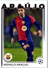 fotbalová kartička 2024-25 Topps UEFA Club Competitions Flagship 24 Ronald Araújo FC Barcelona