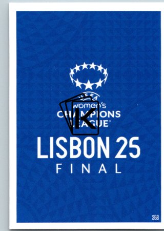 Fotbalová kartička 2024-25 Topps Match Attax EXTRA UEFA Club Competitions 358.  UEFA Women's Champions League Final 2025
