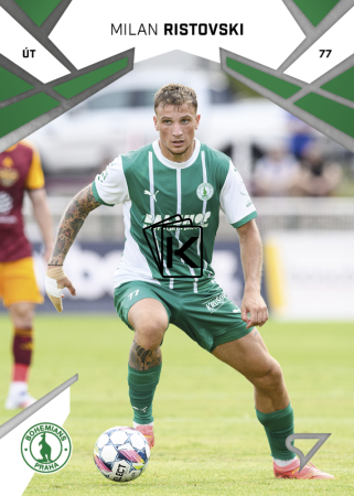 Fotbalová kartička 2024-25 SportZoo Chance Liga Serie 1 Bohemians Praha Milan Ristovski 156