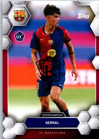 fotbalová kartička 2024-25 Topps FC Barcelona Fan Set 13  Marc Bernal