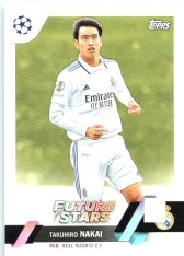 Fotbalová kartička 2022-23 Topps UEFA Club Competitions 131 Takuhiro Nakai - Real Madrid C.F. FS