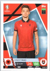 fotbalová karta Topps Match Attax EURO 2024 ALB815 Ernest Muçi (Albania)