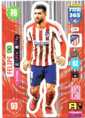 fotbalová karta Panini Adrenalyn XL FIFA 365 2021 Titan 339 Felipe Atlético de Madrid