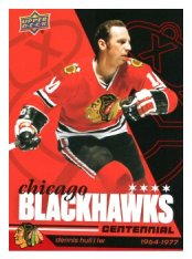 2025-26 Upper Deck Centennial Chicago Blackhawks 22 Dennis Hull