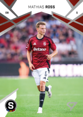 Fotbalová kartička 2024-25 SportZoo Chance Liga Serie 2 AC Sparta Praha 195 MATHIAS ROSS
