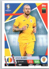 fotbalová karta Topps Match Attax EURO 2024 ROM16 Denis Alibec (Romania)