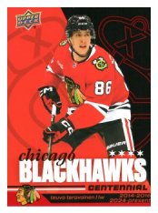 2025-26 Upper Deck Centennial Chicago Blackhawks 29 Teuvo Teravainen
