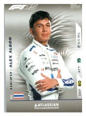 2025 Topps Turbo Attax F1 Williams Racing  88	Alex Albon