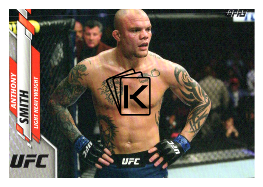 2020 Topps UFC 39 Anthony Smith - Light Heavyweight