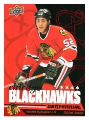 2025-26 Upper Deck Centennial Chicago Blackhawks 85 Dustin Byfuglien
