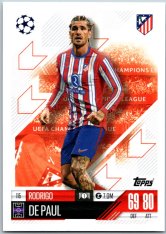 fotbalová kartička 2024-25 Topps Match Attax UEFA Club Competitions 115 Rodrigo de Paul (Atletico de Madrid)