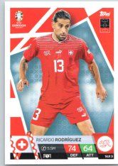 fotbalová karta Topps Match Attax EURO 2024 SUI3 Ricardo Rodríguez (Switzerland)