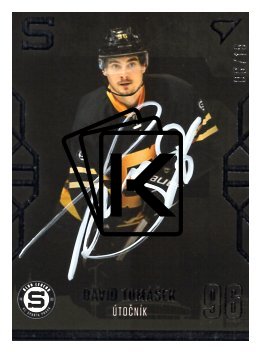 Podepsaná Hokejová kartička SportZoo 2022-23 Klub Legend 18 David Tomášek HC Sparta Praha /15