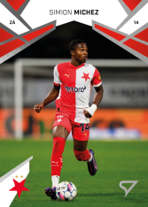 Fotbalová kartička 2024-25 SportZoo Chance Liga Serie 2 SK Slavia Praha 212 SIMION MICHEZ