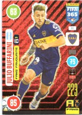 fotbalová karta Panini Adrenalyn XL FIFA 365 2021 Fans´ Favourite 11 Julio Buffarini Boca Juniors