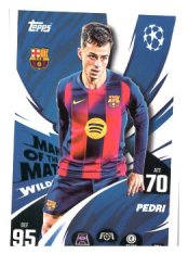 fotbalová kartička 2025-26 Topps Match Attax UCC 324 Pedri (FC Barcelona)